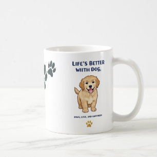 Paws, Liebe & Happy Tasse