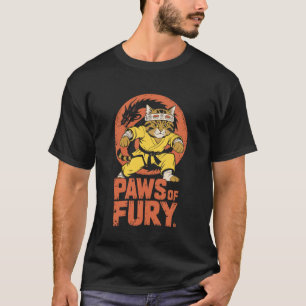 Paws of Fury Martial Arts Katze Karate Kid Parodie T-Shirt
