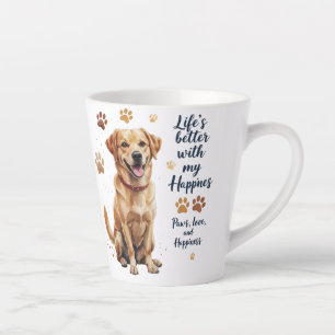 Paws of Joy Latte Tasse