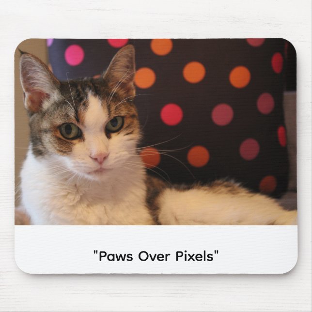 Paws Over Pixels Mauspad (Vorne)