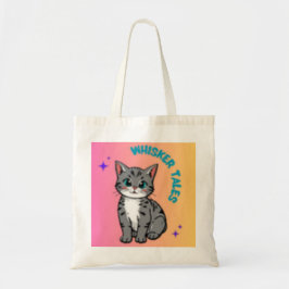 Paws & Pages - Cat Lover's Tote Bag Tragetasche