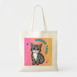 Paws & Pages - Cat Lover's Tote Bag Tragetasche