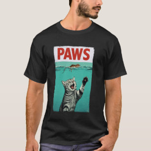 Paws Parodie Katzenliebhaber jagt eine niedliche M T-Shirt