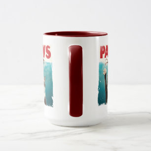 PAWS Parody Cat Mouse Funny Cat Lover & Pet Besitz Tasse