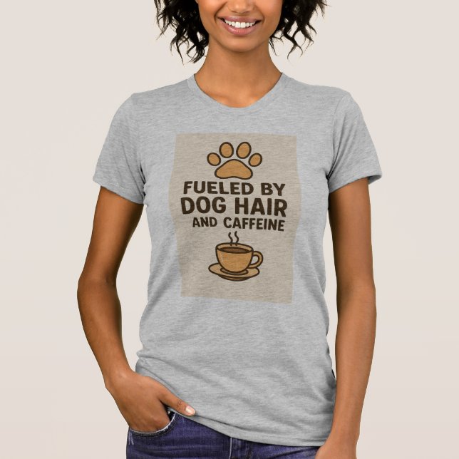 "Paws & Perks Power T-Shirt" T-Shirt (Vorderseite)