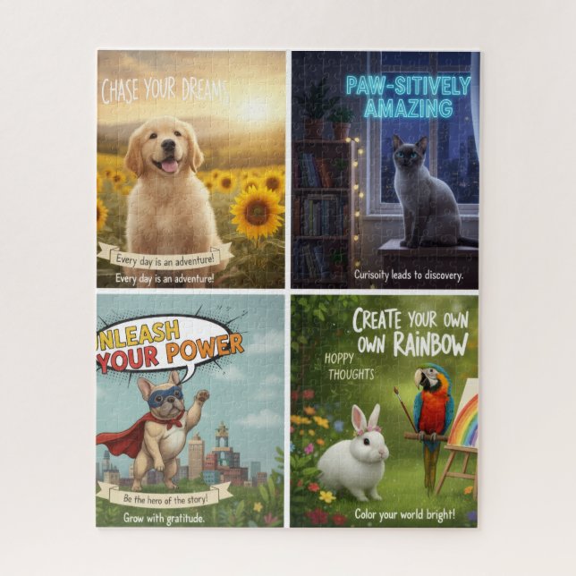 Paws & Positivity: Your Daily Dose of Inspiration (Vertikal)