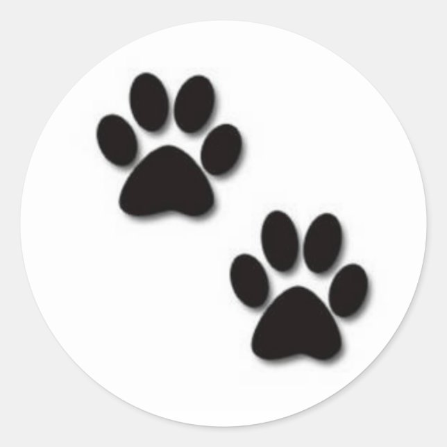 Paws Sticker (Vorderseite)