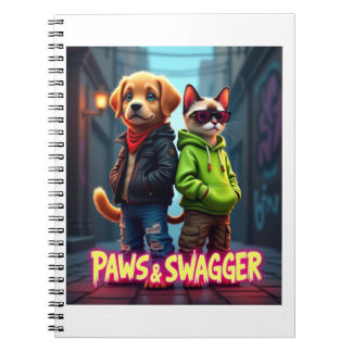 Paws & Swagger™ Niedliches Haustier Inspiriert - S Notizblock