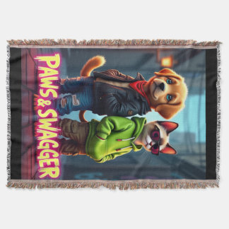 Paws & Swagger™ Stilvolle Pet-Apparel-Babydecke Decke