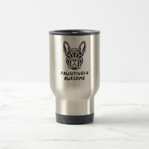 Pawsistisch Phantastischer Bulldog Reisebecher