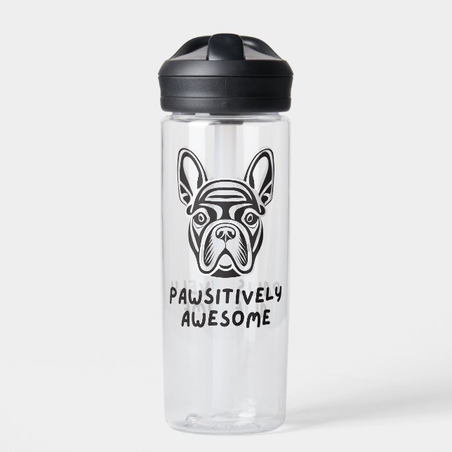Pawsistisch Phantastischer Bulldog Trinkflasche (Vorderseite)