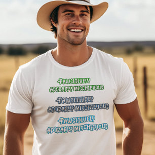 pawsitiv adorbly Mischievous T-Shirt