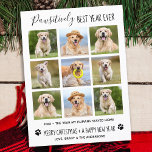 Pawsitiv Bestes Jahr für Hunde FotoCollage Feiertagspostkarte<br><div class="desc">Pawsiful Best Year Ever ! Nach den Hunden! Fügen Sie ein wenig niedlichen Spaß und schicken Sie Urlaubswünsche mit dieser bezaubernden und lustigen "Pawsitiv Best Year Ever" - Haushund Foto Collage Card. Es war ein verrücktes Jahr, und mit der Pandemie haben viele Menschen vom Zuhause aus gearbeitet, was bedeutet, dass...</div>