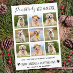 Pawsitiv Bestes Jahr je Hund Haustier Foto Collage Feiertagskarte<br><div class="desc">Pawsiful Best Year Ever ! Nach den Hunden! Fügen Sie ein wenig niedlichen Spaß und schicken Sie Urlaubswünsche mit dieser bezaubernden und lustigen "Pawsitiv Best Year Ever" - Haushund Foto Collage Card. Es war ein verrücktes Jahr, und mit der Pandemie haben viele Menschen vom Zuhause aus gearbeitet, was bedeutet, dass...</div>
