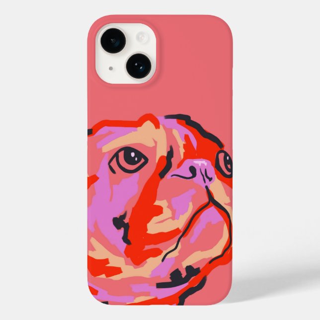 pawsitiv gepatcht Case-Mate iPhone 14 hülle (Rückseite)