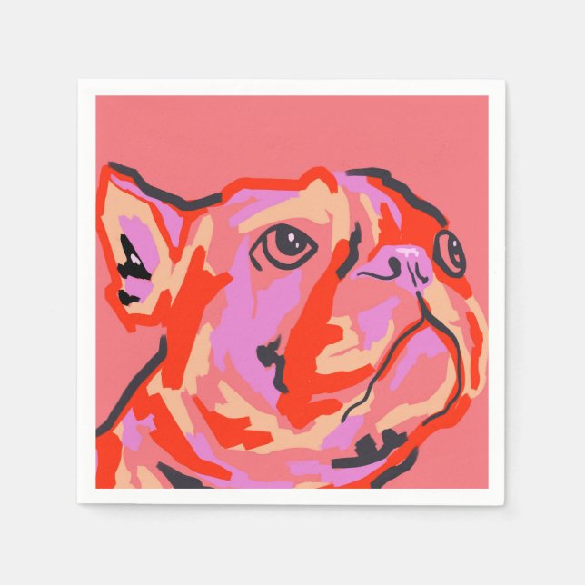pawsitiv gepatcht serviette (Vorderseite)