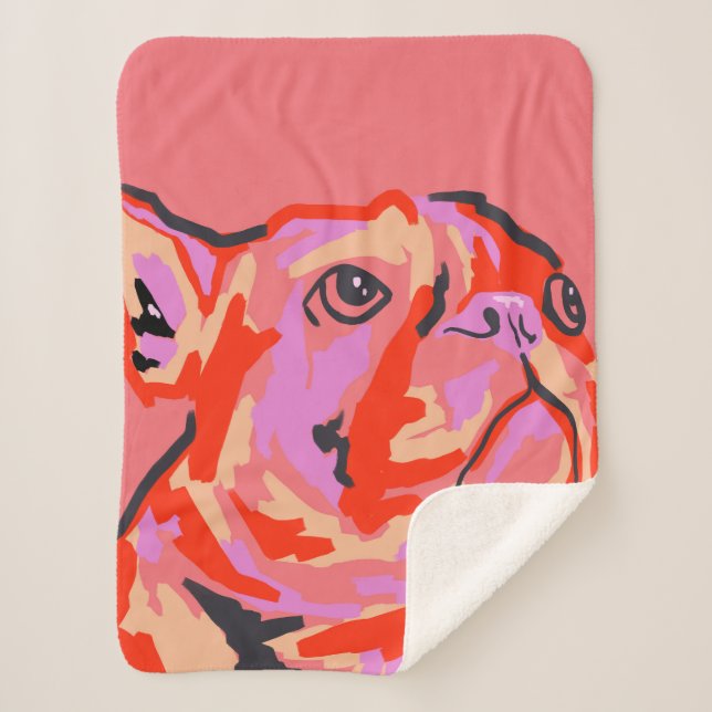 pawsitiv gepatcht sherpadecke (Vorderseite)