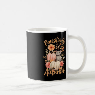 Pawsitiv Herbst-Kernkatzen fallen Hallowee Kaffeetasse
