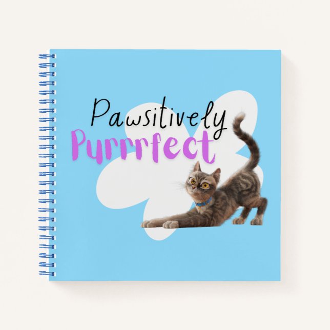 Pawsitiv Purfect Notizbuch (Vorderseite)