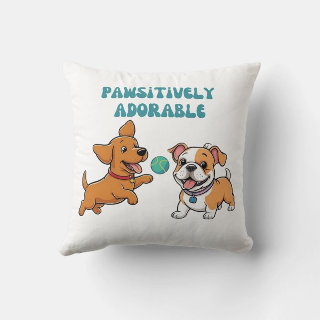 pawsitiv schön kissen (Rückseite)