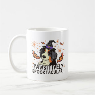 Pawsitiv Spooktacular! - Halloween Bernese Dog Kaffeetasse