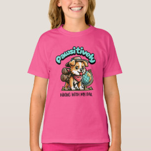 Pawsitiv Wandern mit meinem Kumpel (Hund) T-Shirt