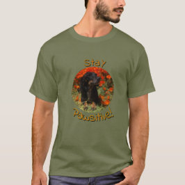 Pawsitive Dackel bleibe T-Shirt