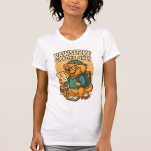 Pawsitive Grades Only - Retour à l'école T-shirt c