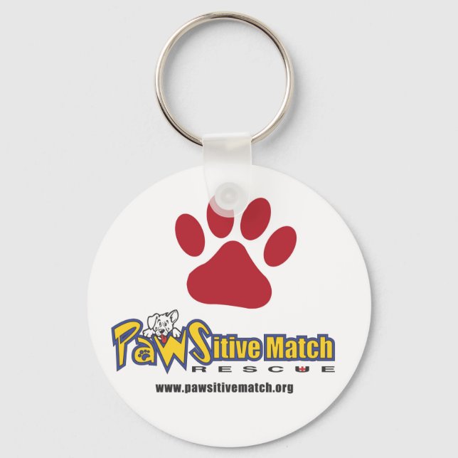 Pawsitive Match Schlüsselanhänger (Vorderseite)
