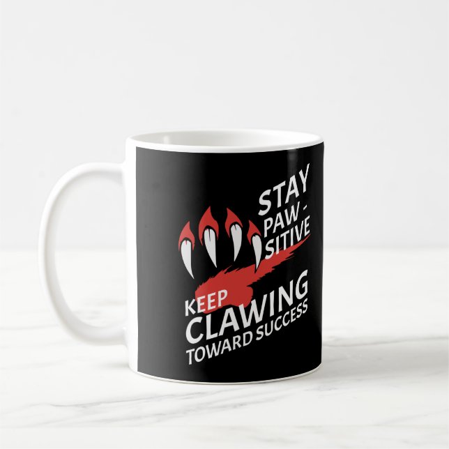 Pawsitive Prügelfolge Kaffeetasse (Links)