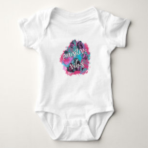 Pawsitive Vibes Spritzer Baby Strampler