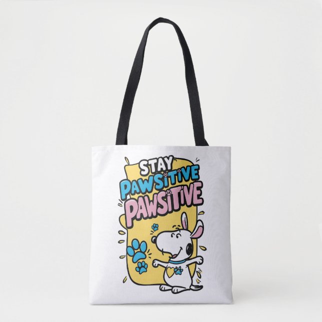 Pawsitive Vibes Tasche (Vorderseite)