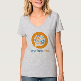 PAWSitively fantastischer Frauen lösen geeigneten T-Shirt