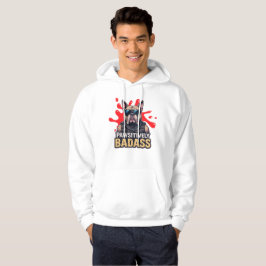 Pawsively Badass Bulldog Cool Funny Dog Sweet Hoodie