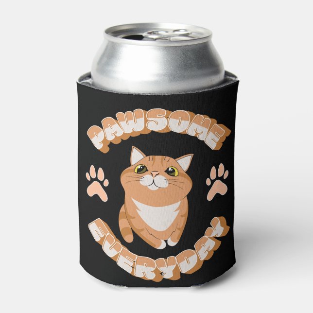 Pawsome alltäglich dosenkühler (Kanne Vorderseite)