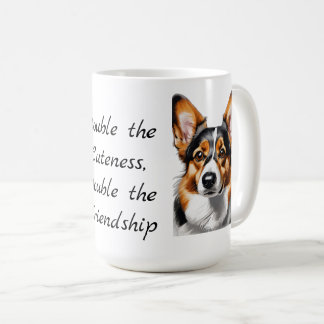 Pawsome Corgi Companion Tasse
