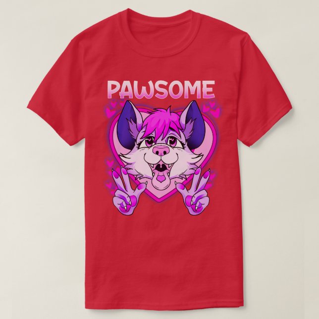 Pawsome I Fandom Cospaly 8 T-Shirt (Design vorne)