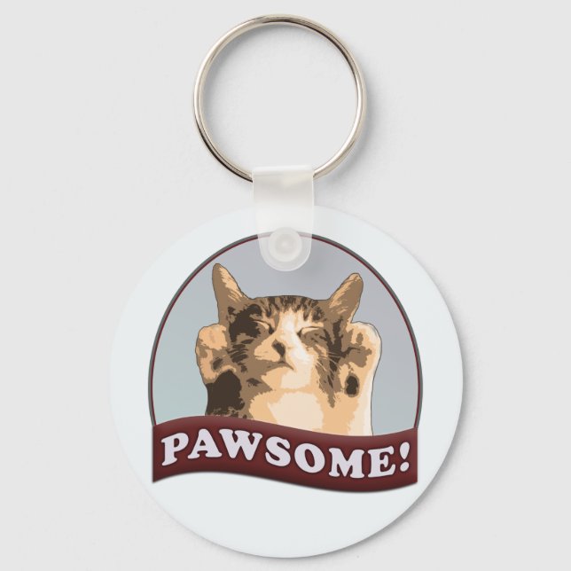 Pawsome! Schlüsselanhänger (Vorderseite)