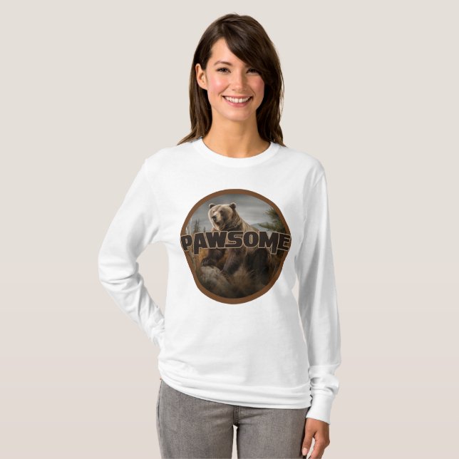 Pawsome T-Shirt (Vorne ganz)