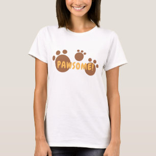 Pawsome T - Shirt for cat love women