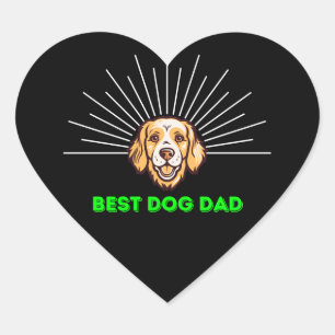 Pawsome Vater: Beste Hundeschilder-Designs für Vat Herz-Aufkleber