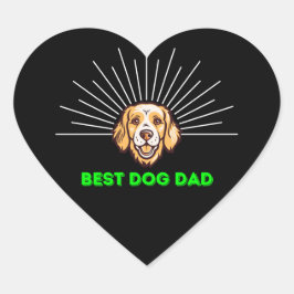 Pawsome Vater: Beste Hundeschilder-Designs für Vat Herz-Aufkleber