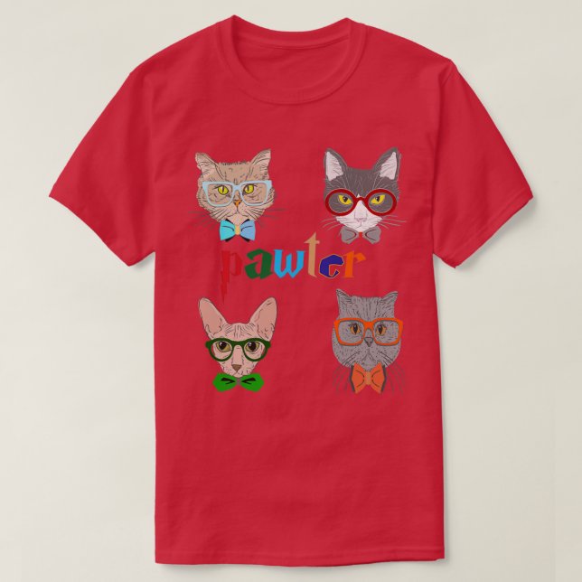 PAWTER CATS T T-Shirt (Design vorne)
