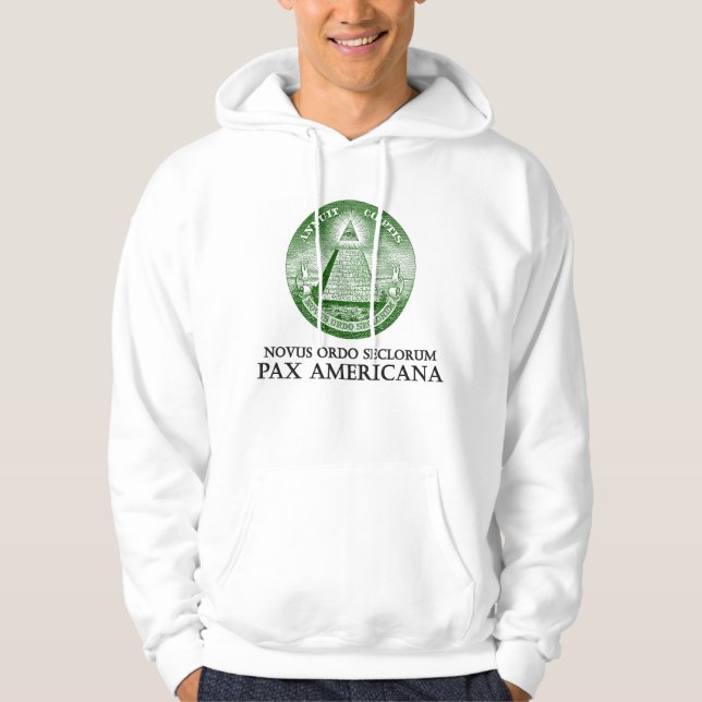 PAX AMERICANA HOODIE (Vorderseite)
