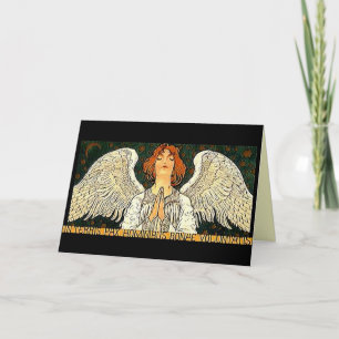 Pax Angel Grußkarte Feiertagskarte