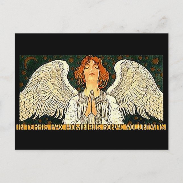Pax Angel Postcard Postkarte (Vorderseite)