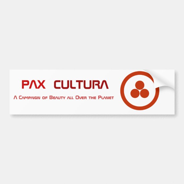 Pax Cultura stationär Autoaufkleber (Vorne)