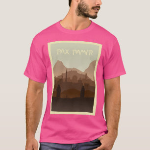 Pax Pamir - Brettspiele - Minimalistisches Reisepl T-Shirt