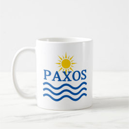PAXOS Griechenland, Sun Waves Kaffeetasse