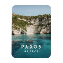 Paxos-Höhlen, Griechenland-Insel Reise-Magnet